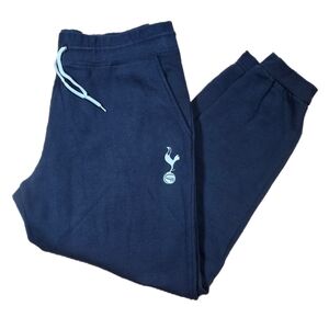 Tottenham Spurs Jogger Men's Size 3XL Navy Blue Soccer Fleece Hotspurs 40X30